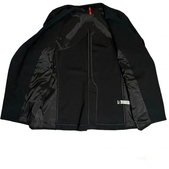 SPANX 🆕 Perfect Collarless Blazer Classic Black Size Large. Closet Staple! - Picture 4 of 11